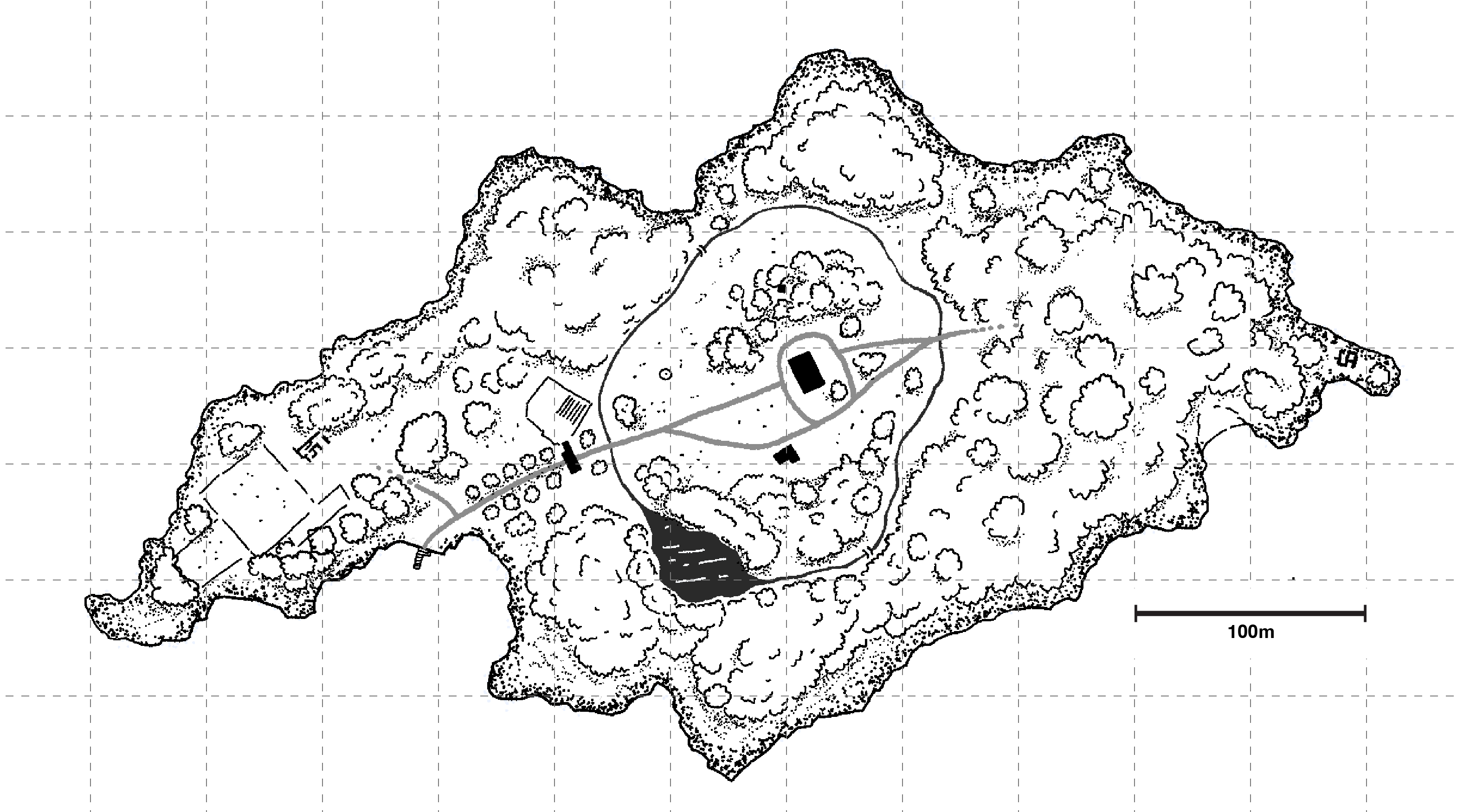 Map of the island